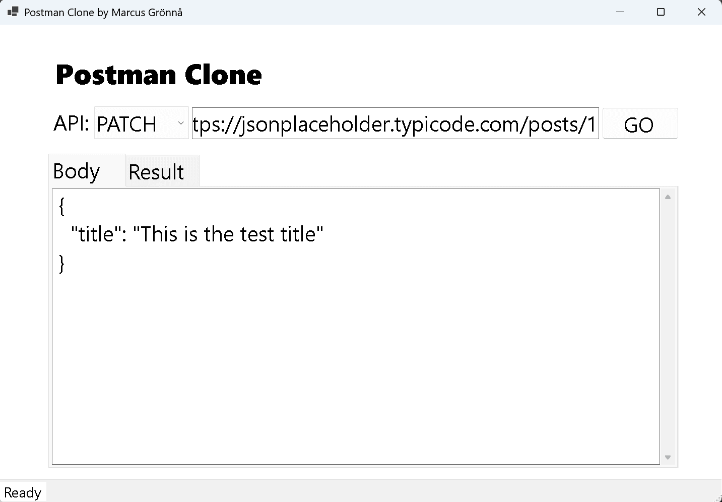 Postman Clone screenshot 3